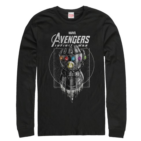 Avengers Infinity War Marvel Thanos Infinity Gauntlet Mens T-Shirt 