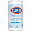 Clorox Free & Clear Wipes - 75ct - 2 of 4