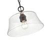 Millennium Lighting Caily 1 - Light Pendant in  Matte Black - 3 of 4