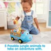 Kidoozie Harry Hippo Safari Truck Ages 12 months+, Posable Animals, Adventure Vehicle. - 3 of 4