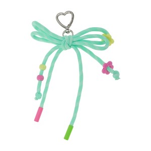 Unique Bargains Braided Bow with Love Buckle Handbag Charm 1 Pc - 1 of 4