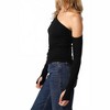 Women's Gigi Asymmetrical Top - OLIVACEOUS - 3 of 4