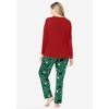 Dreams & Co. Long Sleeve Knit PJ Set - 3 of 4