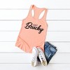Simply Sage Market Women's Just Beachy Graphic Racerback Tank - 2 of 2