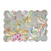 C&F Home Frey Quilted Reversible Colorful Paisley Placemat Set of 6 - 3 of 4