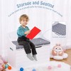 Toy Storage Organizer, Wooden Kids Toy Storage Box, Dolls, Toys, Small Items Storage Organizer, White - 2 of 4