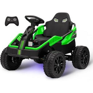 24V Ride-On Toys for Big Kids，Electric Four Wheeler，Battery Electric Car for Kids with Parent Remote,Bluetooth Music, Horn - 1 of 4