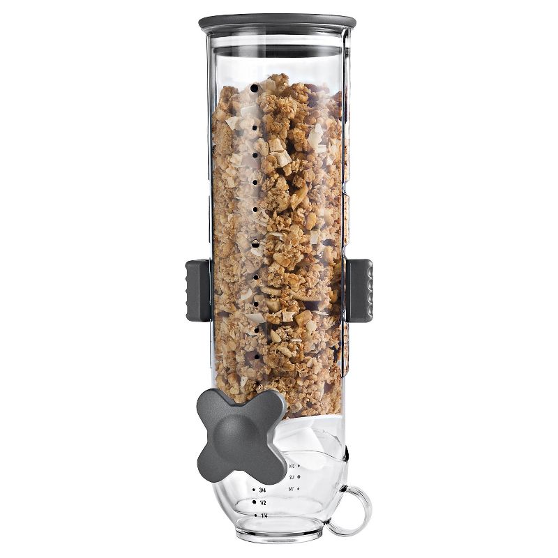Zevro SmartSpace Edition Wall Mount Dry Food Dispenser Single 13Oz. Canister, 2 of 5