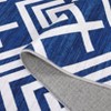 Area Rugs 5x7, Machine Washable Modern Geometric Area Rug, Super Soft Faux-Wool Carpet for Living Room Bedroom Dining Room, Non-Slip Low Pile - 2 of 4