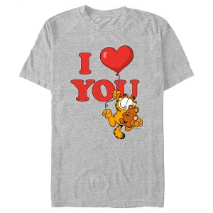 Men's Garfield I Heart You T-Shirt - 1 of 4