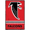 Trends International NFL Atlanta Falcons - Retro Logo 15 Unframed Wall Poster Prints - 4 of 4