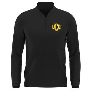 Men's University of Central Oklahoma Adult Active Sport 1/4 Zip Pullover Left Chest Logo - 1 of 4