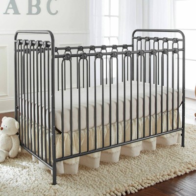 Metal crib clearance black