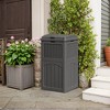 LACOO Outdoor  Resin Hideaway Trash Can - 2 of 4