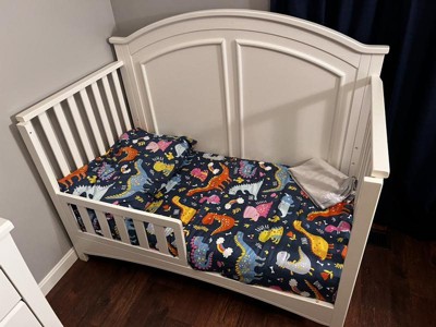 Delta Children Full Size Wood Bed Rails - Moonstruck Gray