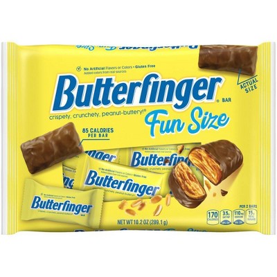 Butterfinger Fun Size Chocolate Bar 10.2oz Bag