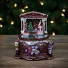 Northlight Dancing Nutcracker and Ballerina Christmas Music Box - 5.75" - 2 of 4