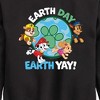 Boys' - Paw Patrol - Earth Day Yay Graphic Long Sleeve Fleece Sweatshirt - 2 of 4