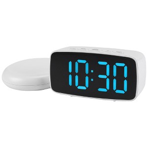REGALWOVEN HMETOL Digital Corded Electric Plastic Dimmable Alarm Clock 4.7"L x 1.6" Wx 2.4" H 1 Pc - 1 of 4