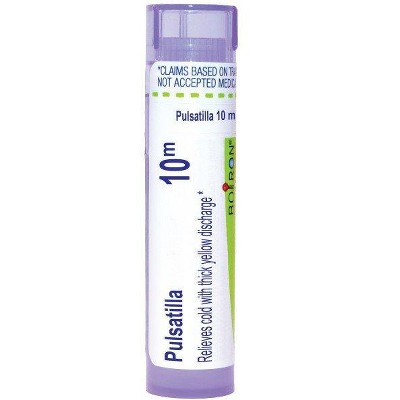 Pulsatilla 10M by Boiron Homeopathic Single Medicine For Cough, Cold & Flu  -  80 Pellet