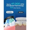 COSLUS Sonic Electric Toothbrush for Kids & Adults: 47000 VPM for Deep Cleaning Whitening with Travel Case 5 Modes for Sensitive Teeth Braces - 2 of 4