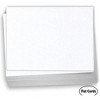Hamilco 5x7 White Linen Cardstock Paper Blank Index Cards Flat Card Stock Heavyweight 100lb Cover 100 Pack - 2 of 4