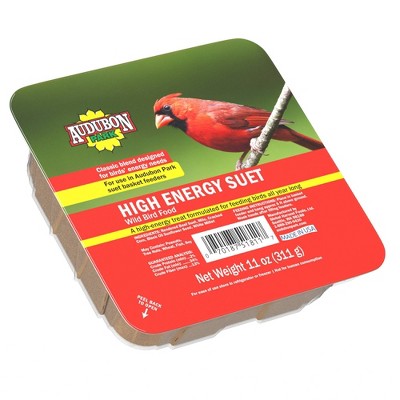 Audubon Park 11oz High Energy Suet Wild Bird Food