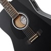 Ashthorpe Left-Handed Full-Size Dreadnought Acoustic Electric Guitar Package with Premium Tonewoods - 2 of 4
