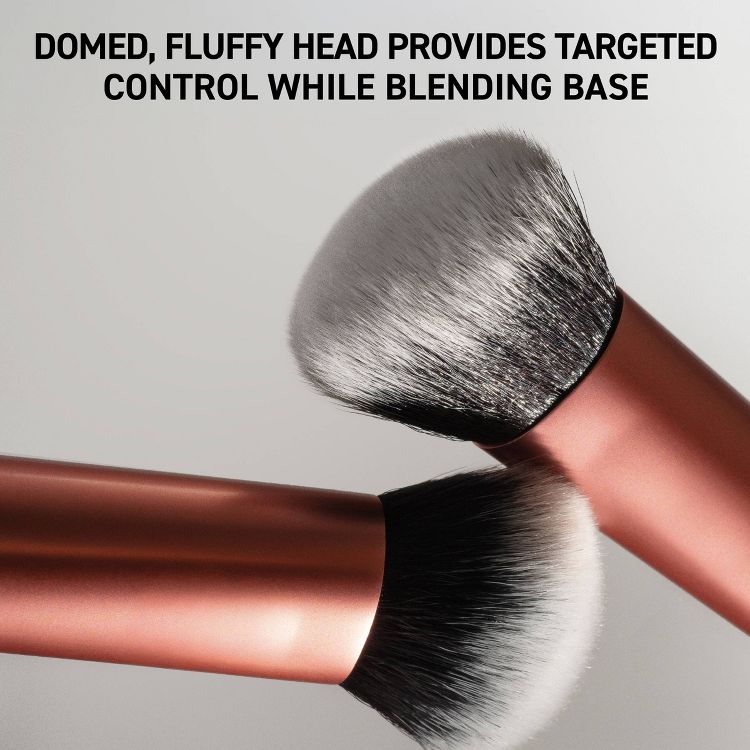 Real Techniques Expert Face Makeup Brush: Aluminum Handle, Synthetic Bristle, Multi-Purpose Use, 3 of 9