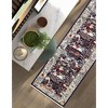 Unique Loom Narenj Birmingham Floral Indoor Woven Fringe Area Rug - 3 of 4
