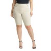 Rekucci Curvy Woman Ease into Comfort Pull-On Modern City Shorts with Tummy Control and Real Pockets - 4 of 4