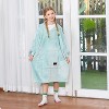Catalonia Kid Wearable Blanket Hoodie Sweatshirt, Oversized Fleece Girl Soft Hoodie Sweatshirt with Large Front Pocket, Cozy Gift for Teen Boy Girl - 4 of 4