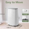 Acekool 12,000 BTU Portable AC - 3-in-1 Cooling, Dehumidifier & Fan for Rooms Up to 550 Sq.Ft, LED Display, Remote Control - 2 of 4