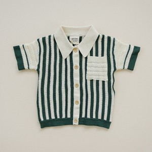 Kids Crochet Knit Shirt - Olive + Scout x Julie Sousa - 1 of 4