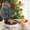 Cucina Pro Gingerbread Man Mini Waffle Maker- Make Breakfast Fun for Kids w Cute 4 Inch Waffler Iron, Electric Non Stick Breakfast Appliance - 4 of 4