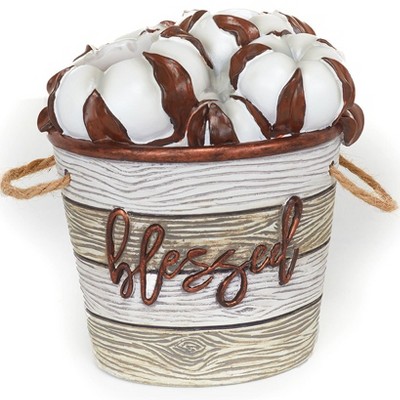 The Lakeside Collection Cotton Boll Bath Collection - Toothbrush Holder