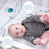 JumpOff Jo - 100% Cotton Fitted Crib Sheet, Super Soft, for Standard Crib Mattresses and Toddler Beds - 3 of 4