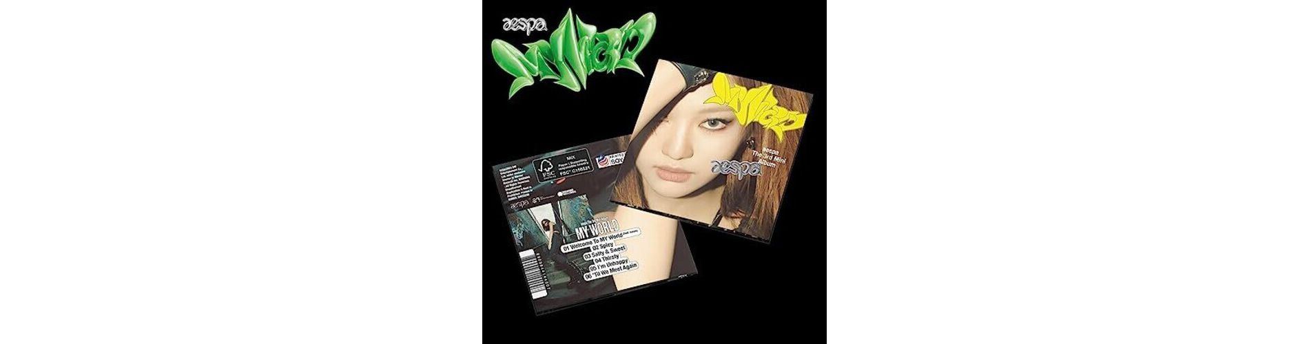 Aespa - MY WORLD - The 3rd Mini Album - POSTER Ver. (NINGNING Cover) (CD)