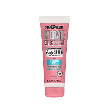 Soap & Glory Hydrate Body Serum - Charged Original Pink - 8.4 fl oz