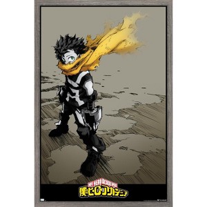 Trends International My Hero Academia: Season 7 - Teaser Visual Framed Wall Poster Prints - 1 of 4