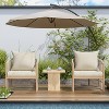 Christopher Knight Home Cassie Outdoor Aluminum Club Chair with Rope Accents (Set of 2) - 2 of 4