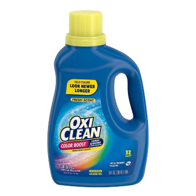 OxiClean Color Boost Color Brightener plus Stain Remover Liquid Fresh Scent - 66 fl oz