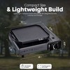 GasOne Butane Gas Stove with Flat Top Griddle Included – for Cooking for Camping, Kitchen – Diecast Aluminum with Non Stick Coating - 3 of 4