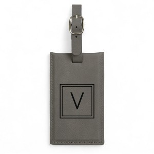 Personalization Mall Leatherette Luggage Tag - 1 of 3