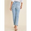 VENUS Womens Audrey Straight Leg Jeans - 3 of 4