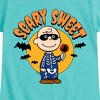 Girls' - Peanuts - Scary Sweet Fitted Short Sleeve Graphic T-Shirt - 2 of 4
