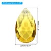 Unique Bargains Crystal Pendants Teardrop Beads for DIY Lamp Arts Crafts Decoration 6 Pcs - 2 of 4