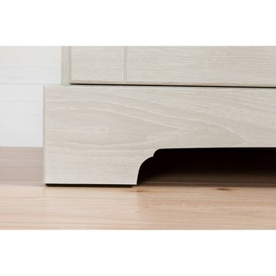 Winter Oak Cottage 5-Drawer Combo Dresser