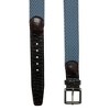 CrookhornDavis Men's Hampton Stretch Belt with Croc Print Tabs - 2 of 4