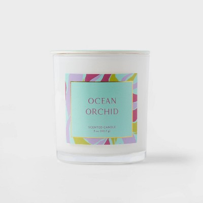 5oz Glass Jar Ocean Orchid Candle - Opalhouse™
